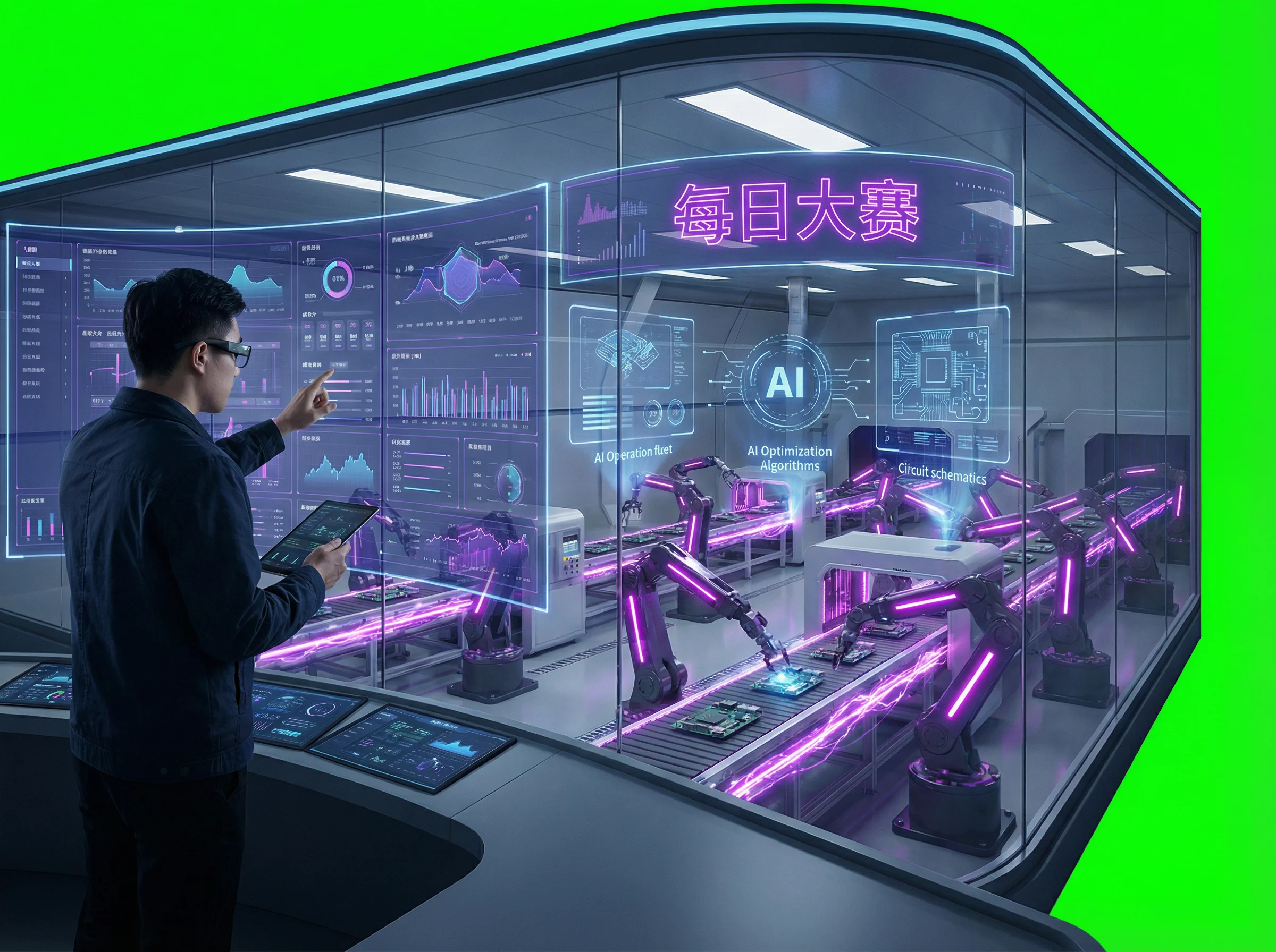 每日大赛品牌智能制造解决方案视频演示